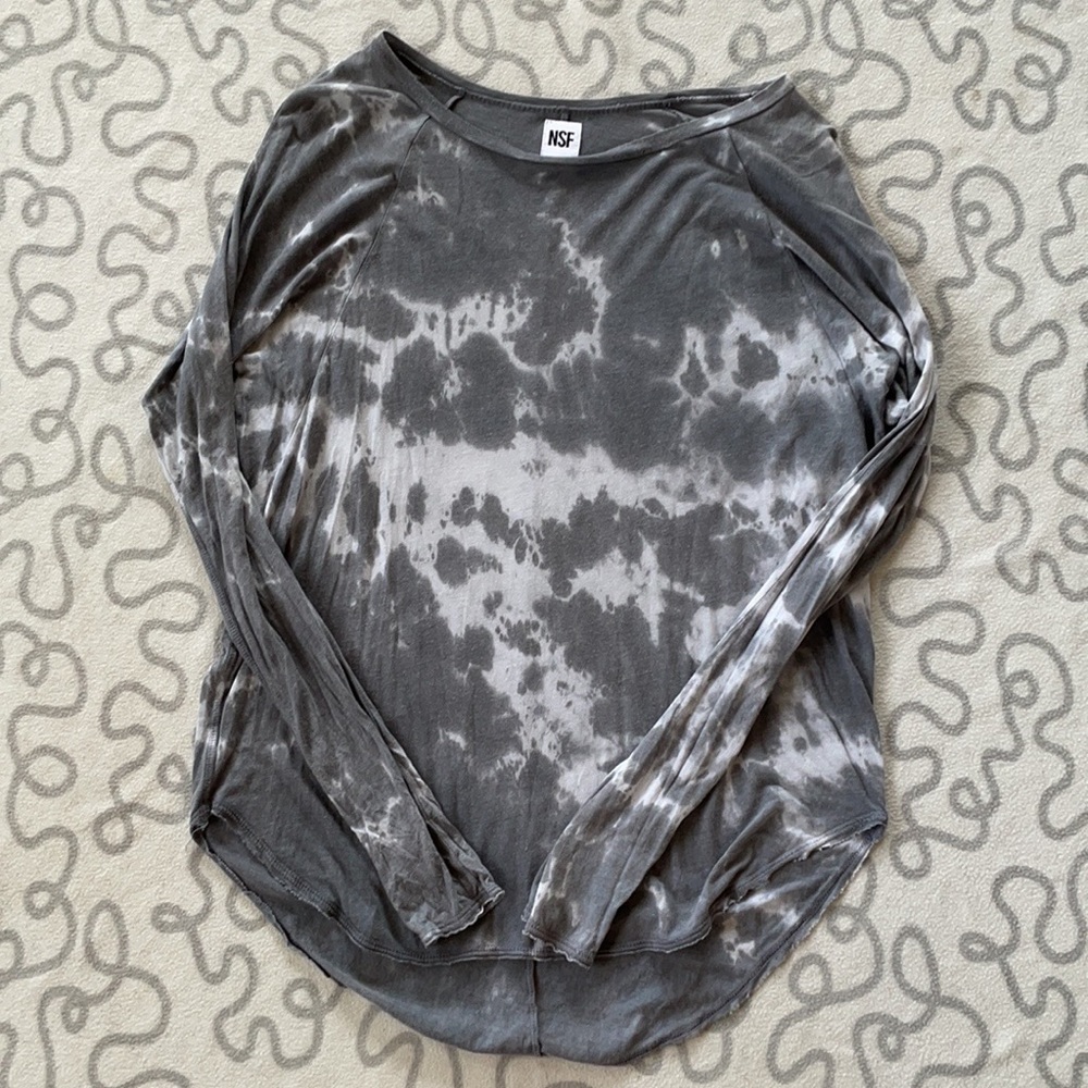 NSF Tie Dye Long Sleeve Tee - Picture 1 of 7